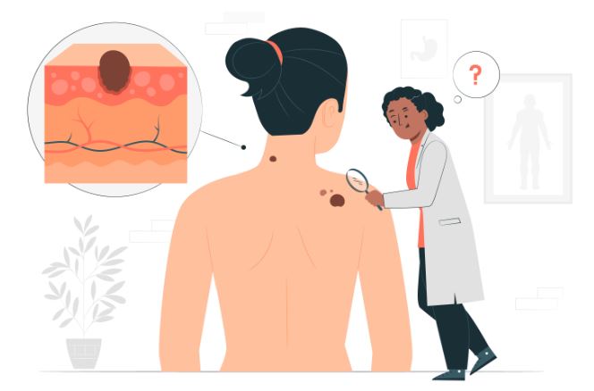 osculation dermatologue