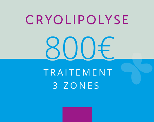 Cryolipolyse : 3 ZONES