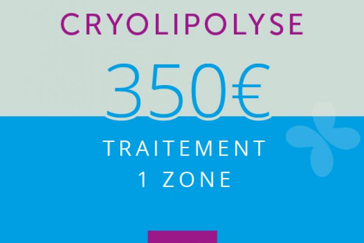 Cryolipolyse : 1 ZONE